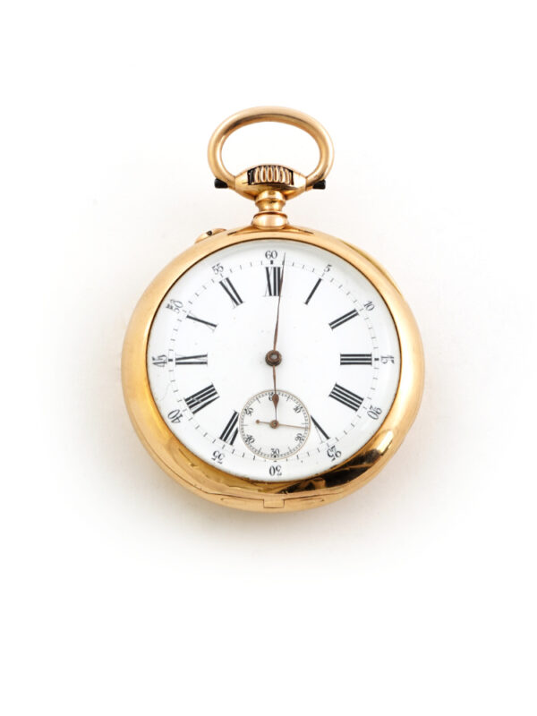 Orologio da tasca con stemma nobiliare1